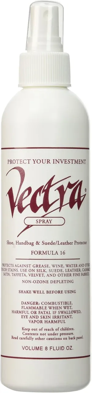 VECTRA Ultimate Apparel Protector for Shoes, Handbags, Suede and More, 8 Oz