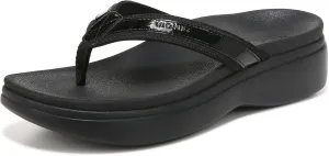 Vionic High Tide Ii Women's Platform Orthotic Sandal Black - 9 Medium
