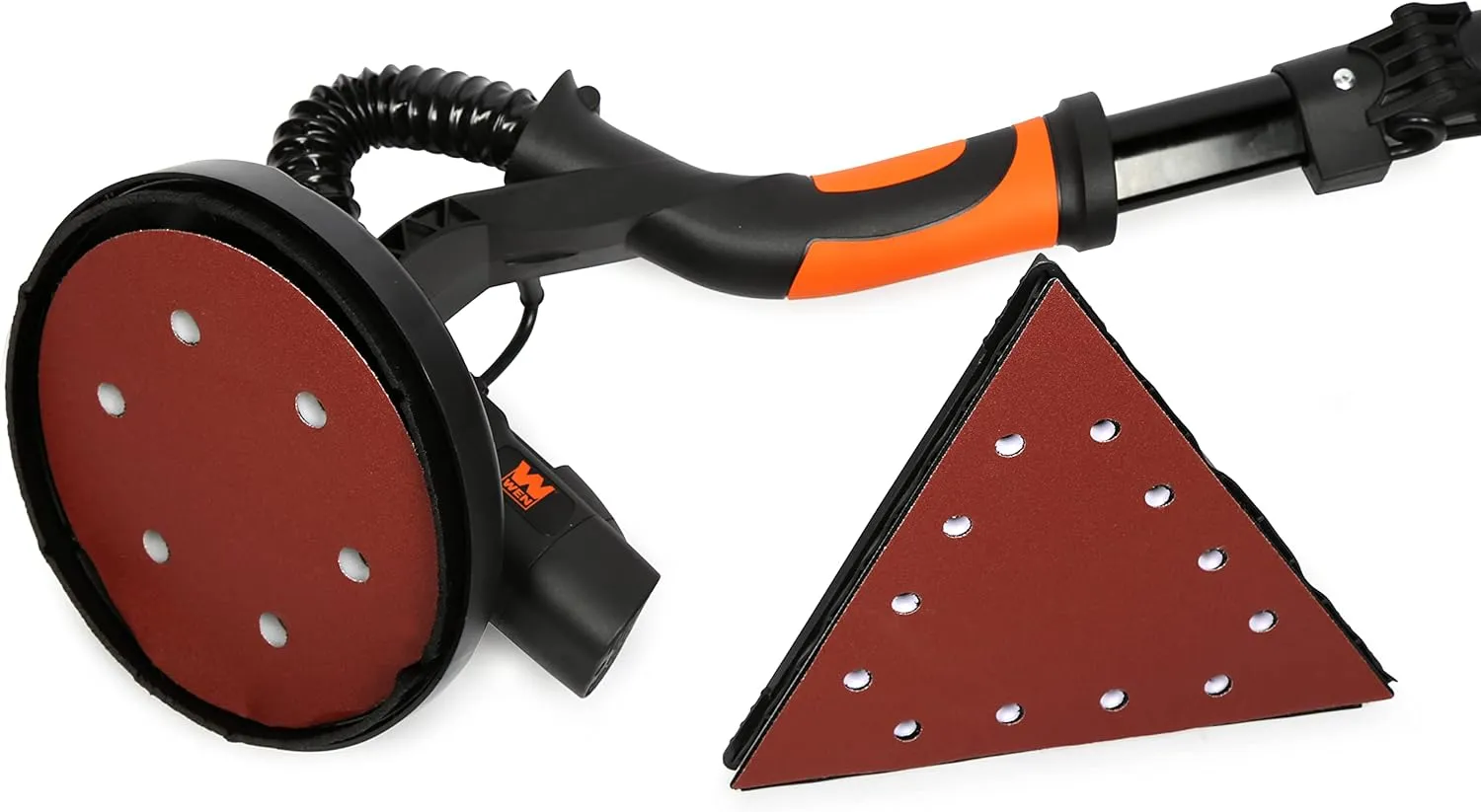 WEN DW5084 5-Amp 2-in-1 Variable Speed Dual-Head Drywall Sander with 15-Foot Dust Hose , Black