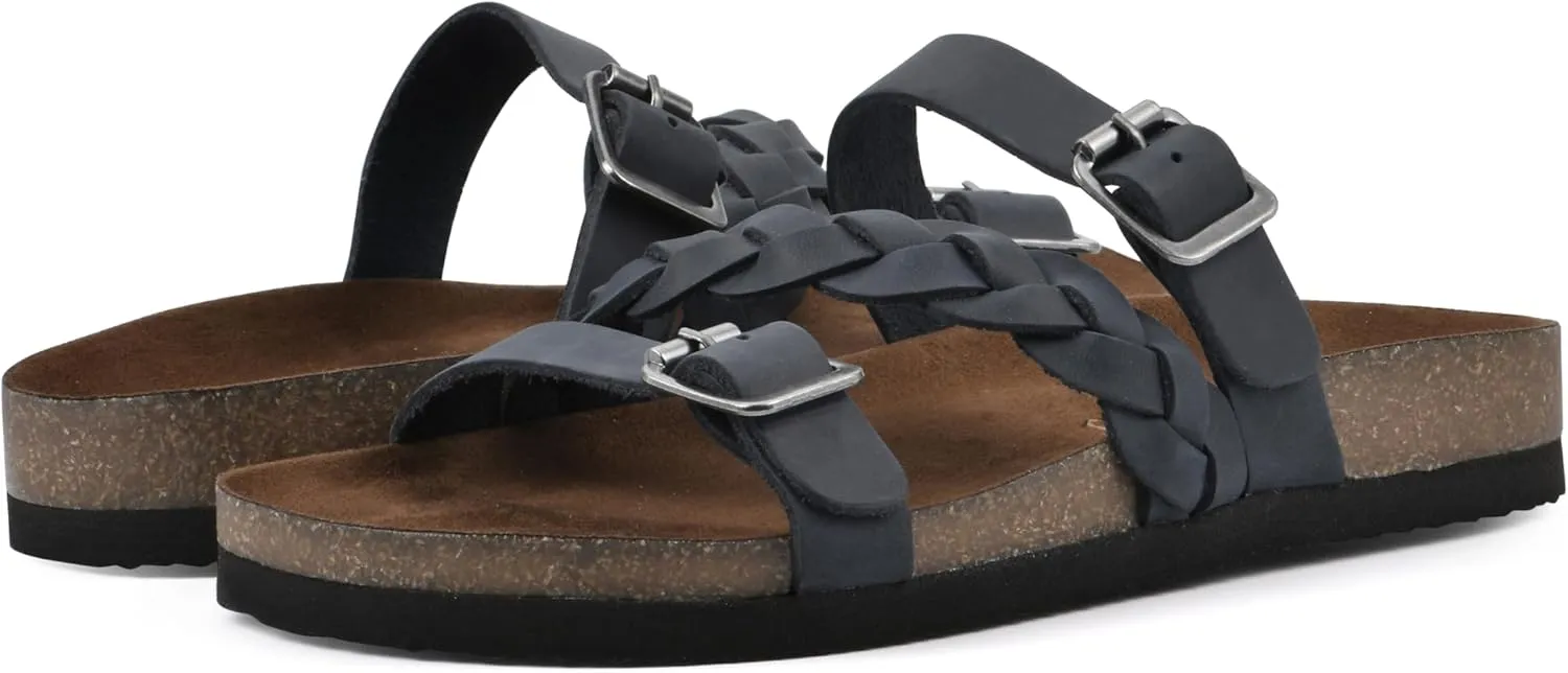WHITE MOUNTAIN Women's Huntington Flat Sandal