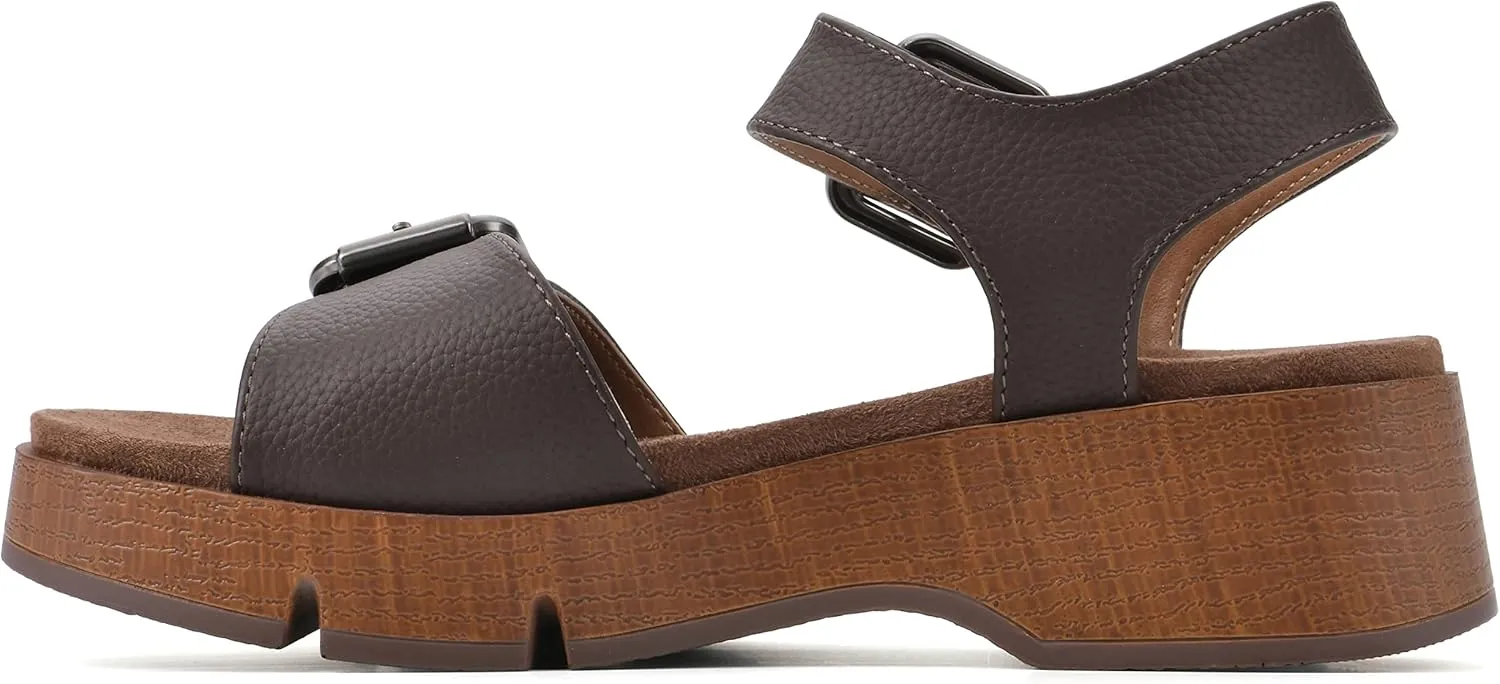 WHITE MOUNTAIN Women's Leftmost Platform Sandal