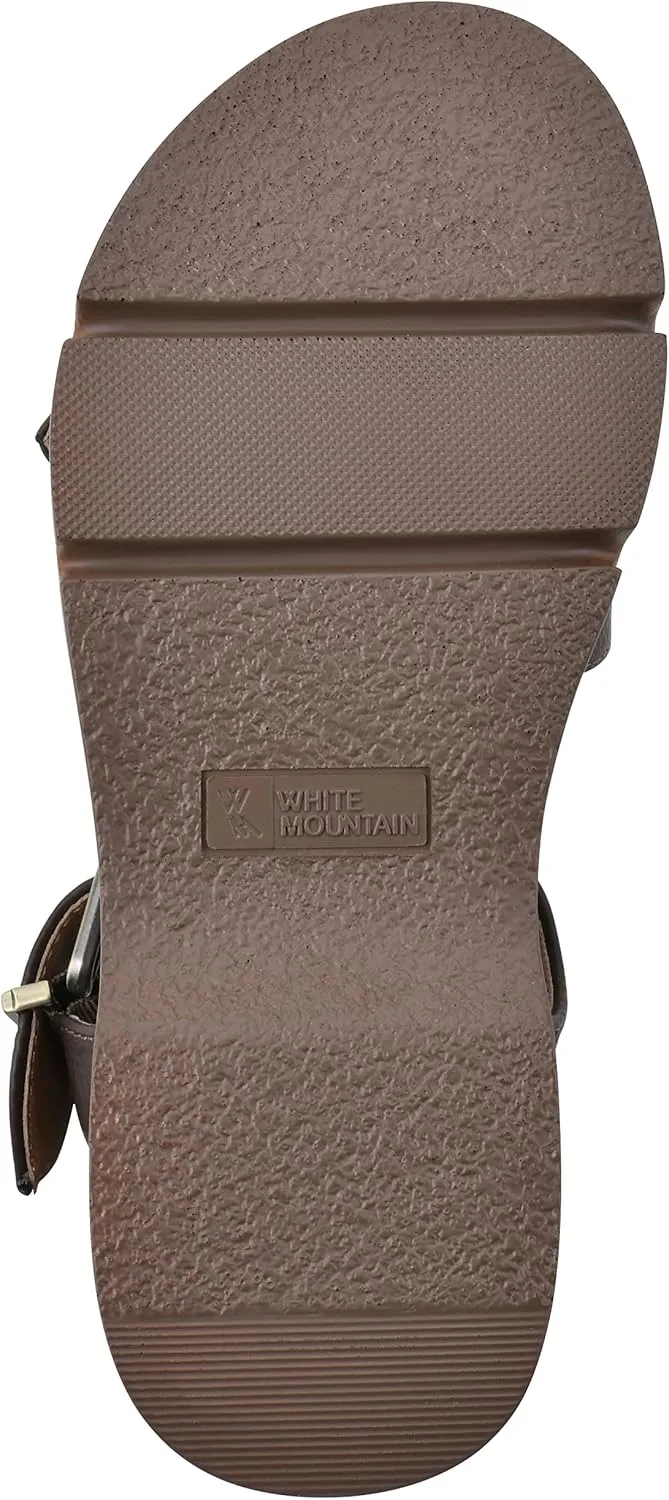 WHITE MOUNTAIN Women's Leftmost Platform Sandal