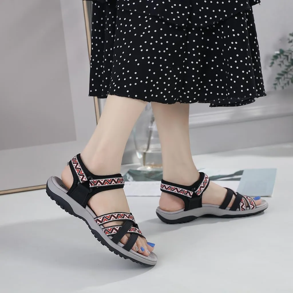 Women's Comfortable Hiking Athletic Sandals Arch Support Sports Walking Casual Summer Outdoor Beach Water Sandal