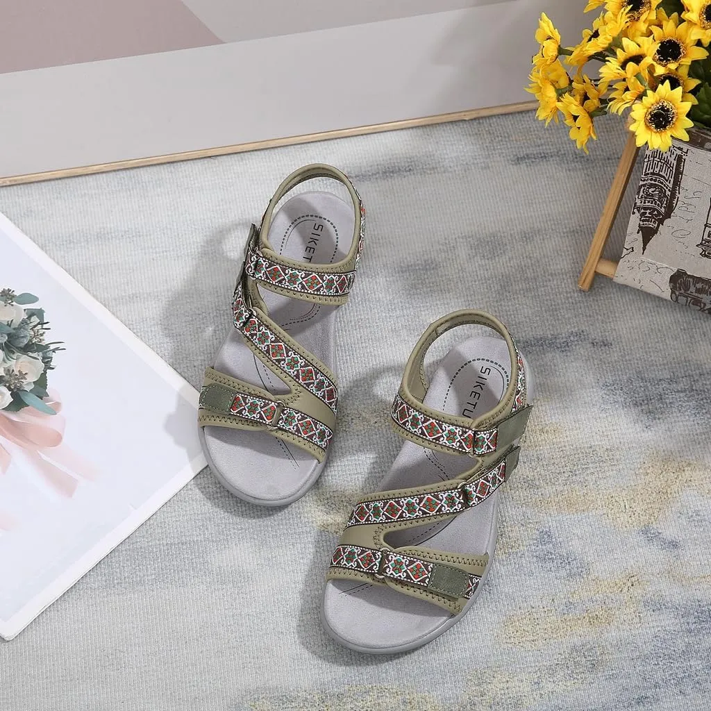 Women's Comfortable Hiking Athletic Sandals Arch Support Sports Walking Casual Summer Outdoor Beach Water Sandal