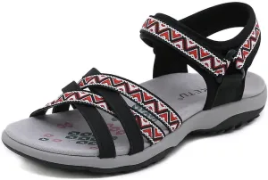 Women's Comfortable Hiking Athletic Sandals Arch Support Sports Walking Casual Summer Outdoor Beach Water Sandal