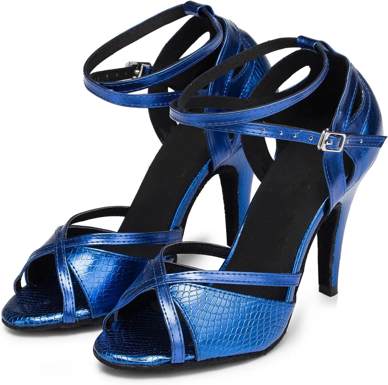 Womens Latin Salsa Ballroom Dancing Shoes Strappy Wedding Prom Sandals