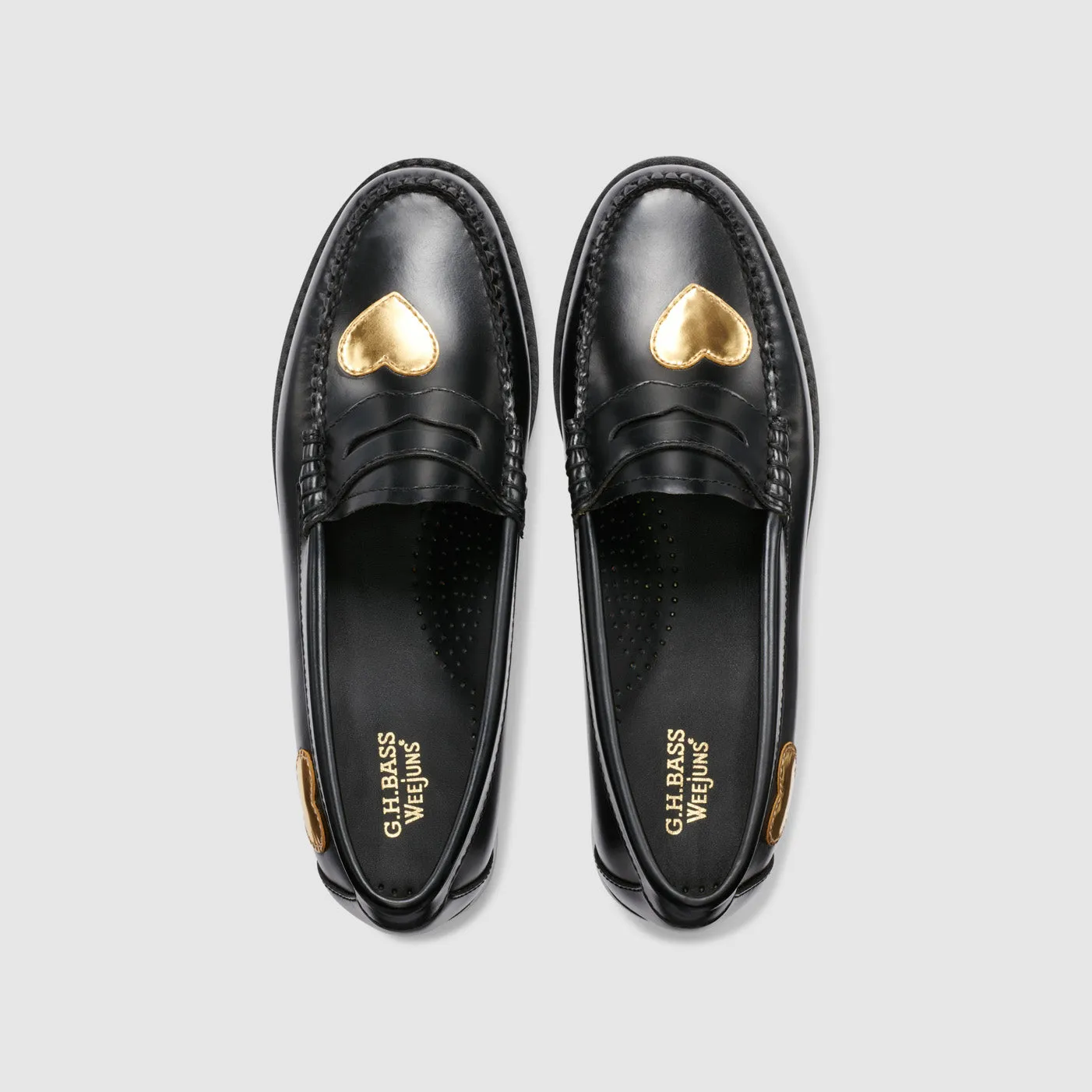 WOMENS PENNY LOVE HEARTS WEEJUNS LOAFER