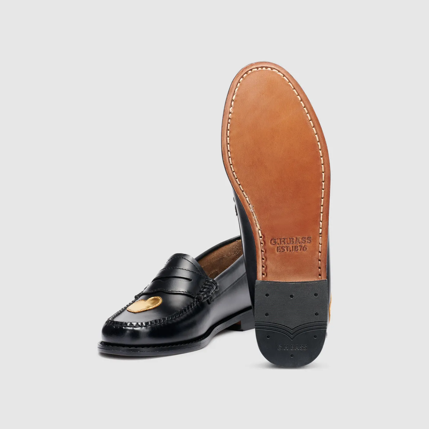WOMENS PENNY LOVE HEARTS WEEJUNS LOAFER
