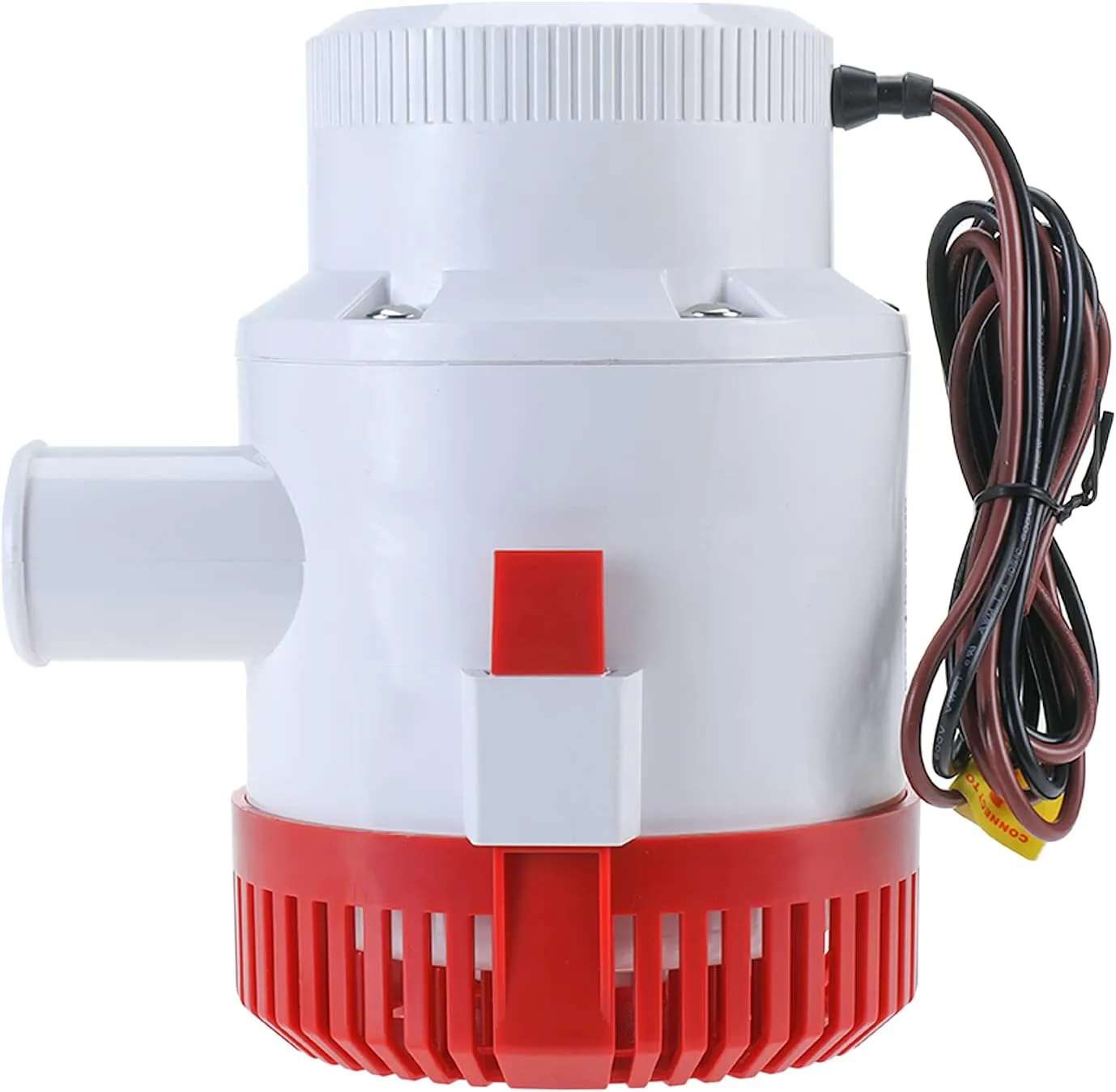 YaeMarine 12v 3700gph Boat Marine Plumbing Electric Non Automatic Bilge Pumps 1-1/2" 40MM ID Hose