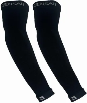 Zensah Alpaca Wool Compression Arm Warmers - Long Fingerless Sleeves, Thermal Arm Tights for Running, Cycling, Women and Men