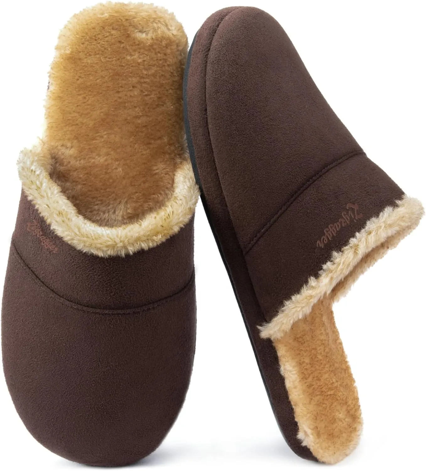 Zigzagger Mens Mocozy Scuff House Slippers Indoor